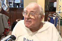 103-летний мужчина назвал оригинальную причину своего долголетия: Аномалии: Из жизни: Lenta.ru