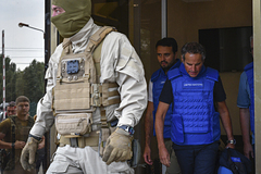 Минобороны рассказало о блокировании ВСУ проезда миссии МАГАТЭ к ЗАЭС: Политика: Россия: Lenta.ru