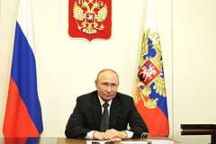Путин отметил мужество чеченцев в ходе спецоперации на Украине: Россия: Lenta.ru
