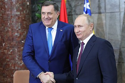 Додик обвинил Запад в навязывании выгодных ему решений
