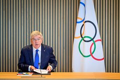 Бах назвал условие для участия россиян в международных турнирах: Олимпиада: Спорт: Lenta.ru0