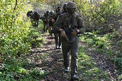 Бойцы ЧВК «Вагнер» разгромили украинские подразделения под Артемовском: Политика: Россия: Lenta.ru0