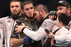 Хабиб Нурмагомедов оценил защиту Махачевым титула чемпиона UFC: Бокс и ММА: Спорт: Lenta.ru0