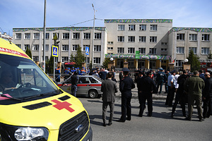 Число погибших во время стрельбы в школе в Ижевске возросло до 13: Следствие и суд: Силовые структуры: Lenta.ru1