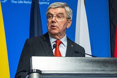 Глава МОК высказался о выполнении требований Украины по россиянам: Олимпиада: Спорт: Lenta.ru0