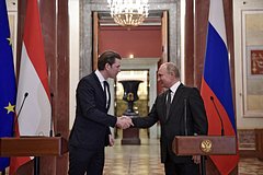 Экс-канцлер Австрии рассказал о Путине в мемуарах: Политика: Мир: Lenta.ru0