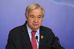 Генсек ООН обсудил с Зеленским черноморскую зерновую инициативу: Политика: Мир: Lenta.ru0