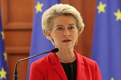Глава ЕК заявила о желании поговорить с Путиным лицом к лицу: Политика: Мир: Lenta.ru0