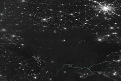 NASA показало спутниковый снимок оставшейся без света Украины: Космос: Наука и техника: Lenta.ru0