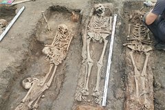 Обнаружен крупный православный некрополь XVII—XVIII века: Наука: Наука и техника: Lenta.ru0
