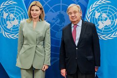 ООН подтвердила встречу Гутерриша с женой Зеленского: Политика: Мир: Lenta.ru0