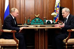Путин встретился с главой Конституционного суда: Политика: Россия: Lenta.ru0