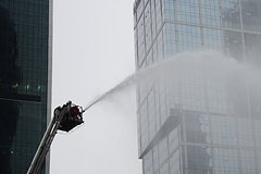 Раскрыты подробности пожара в жилом доме возле комплекса «Москва-Сити»: Происшествия: Россия: Lenta.ru0