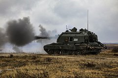 Российская гаубица уничтожила зенитную установку ВСУ: Общество: Россия: Lenta.ru0