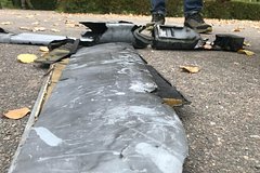 Российская система ПВО сбила украинский дрон над Мелитополем: Происшествия: Россия: Lenta.ru0