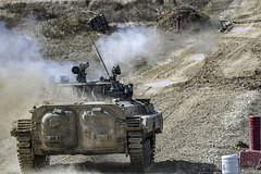 Российские военные рассказали о работе противотанкового комплекса «Штурм-С»: Политика: Россия: Lenta.ru0