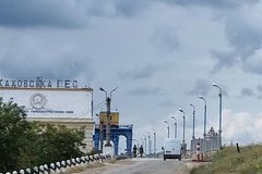 Российские журналисты подтвердили подрыв моста через Каховскую ГЭС: Происшествия: Россия: Lenta.ru0