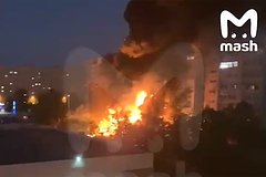 Самолет Су-34 упал возле жилого дома в Ейске: Происшествия: Россия: Lenta.ru0