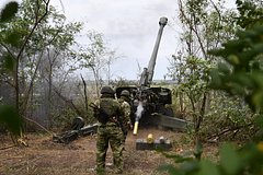 Стало известно о мощных артдуэлях на донецком направлении: Украина: Бывший СССР: Lenta.ru0
