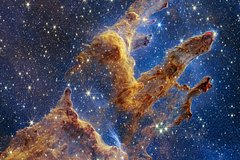 Телескоп James Webb сделал новые снимки Столпов Творения: Космос: Наука и техника: Lenta.ru0